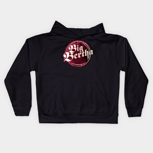 Big Bertha Logo Kids Hoodie by Gimmickbydesign